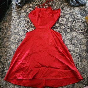 Red Hoco Dress